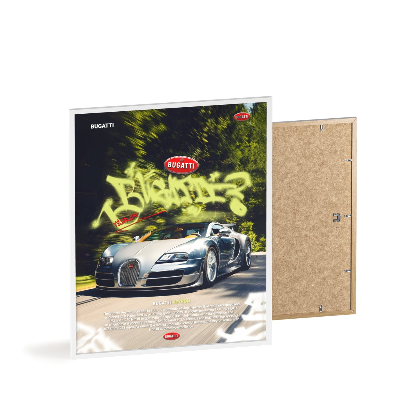 Bugatti Veyron Poster