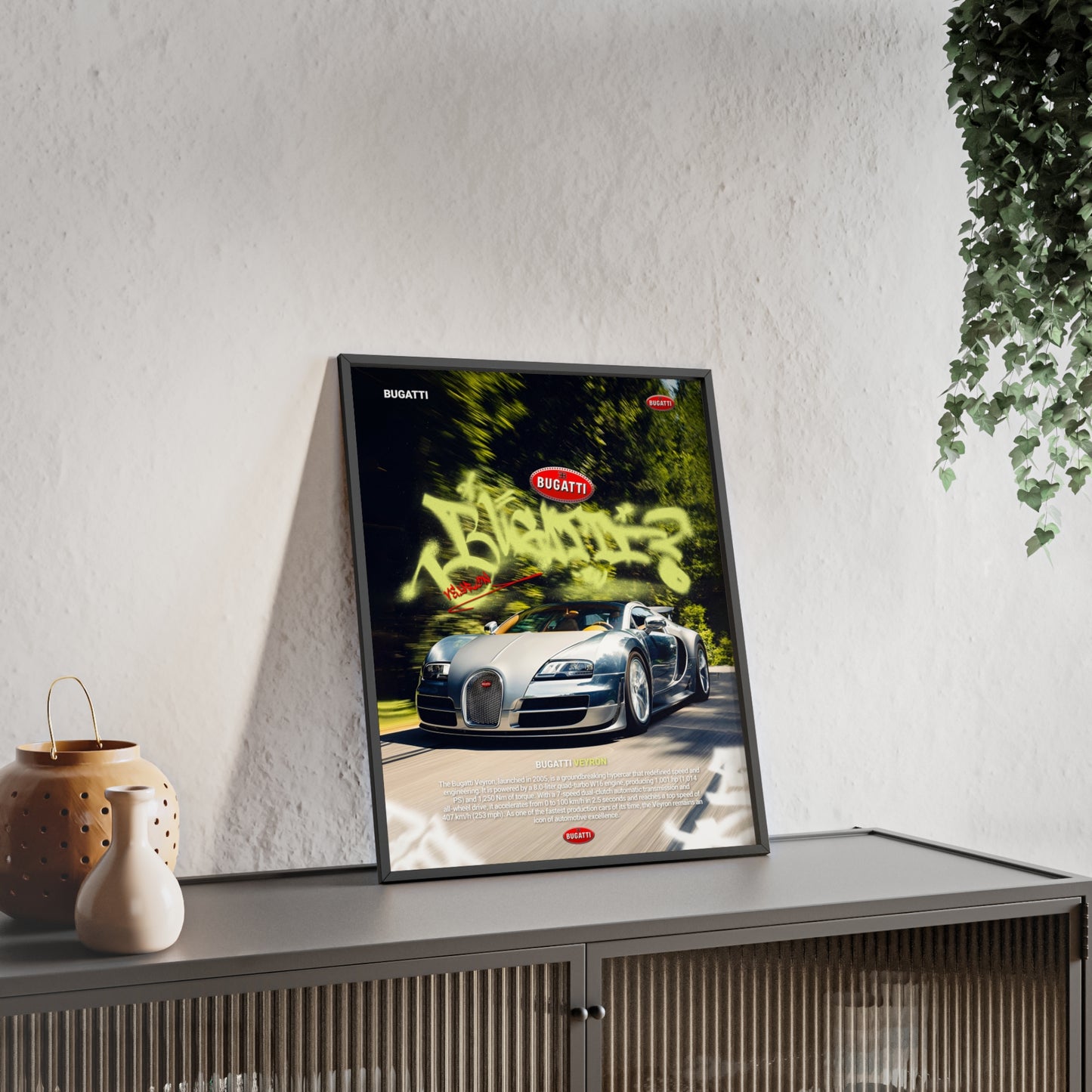 Bugatti Veyron Poster