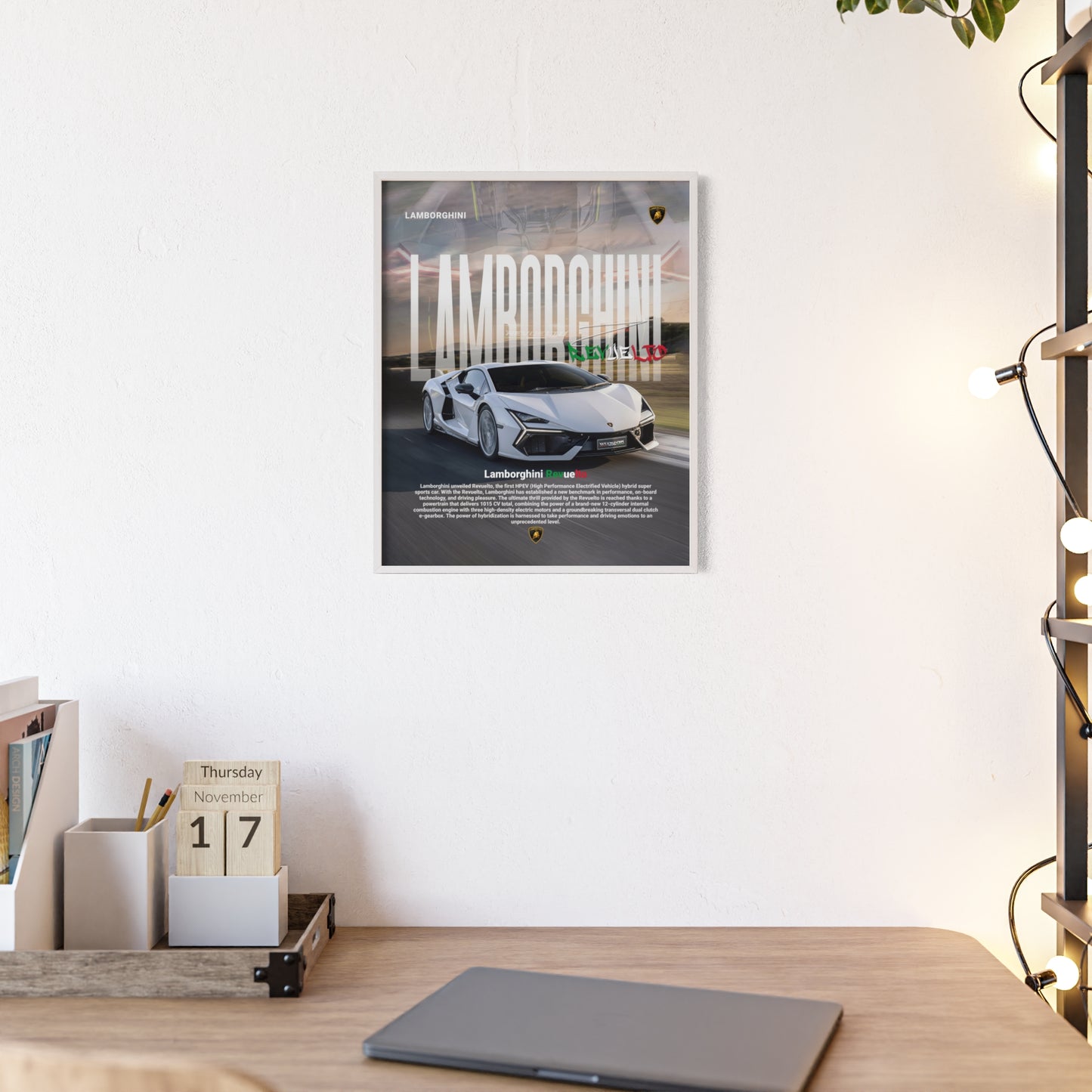 Lamborghini Revuelto Poster