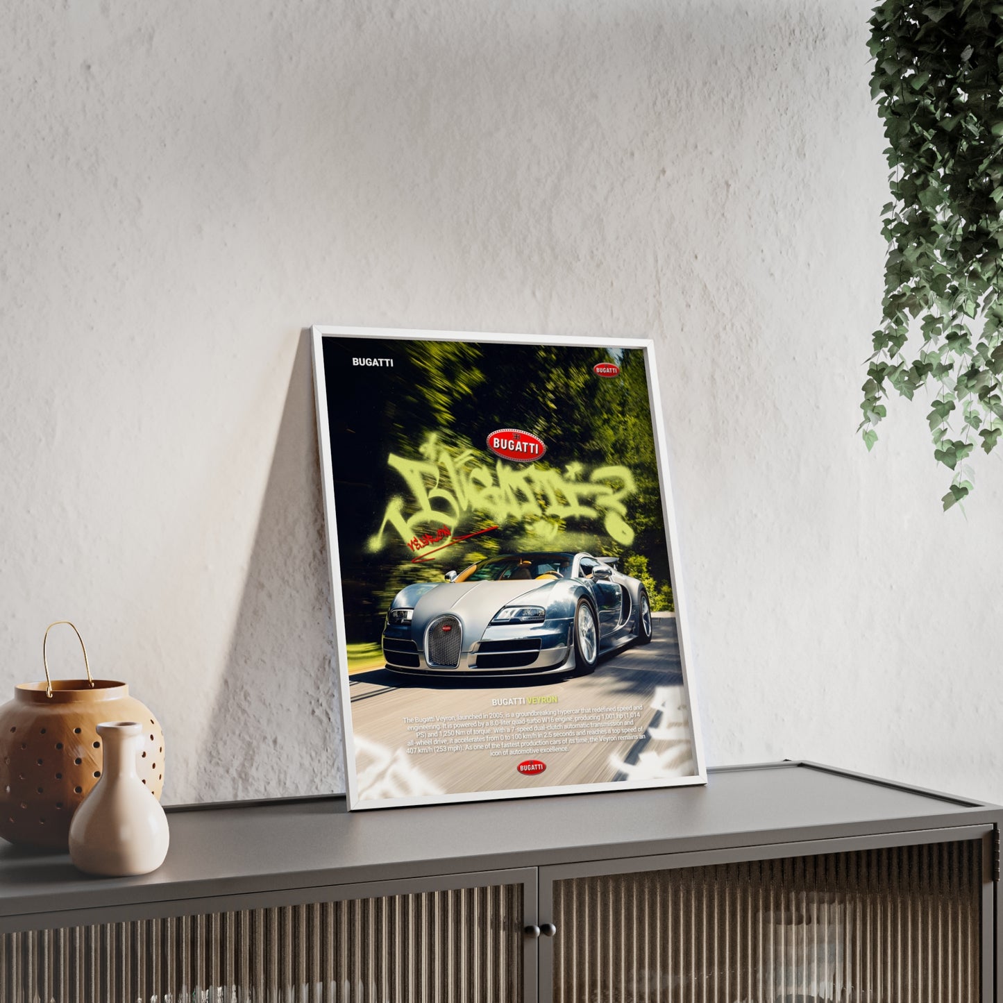Bugatti Veyron Poster