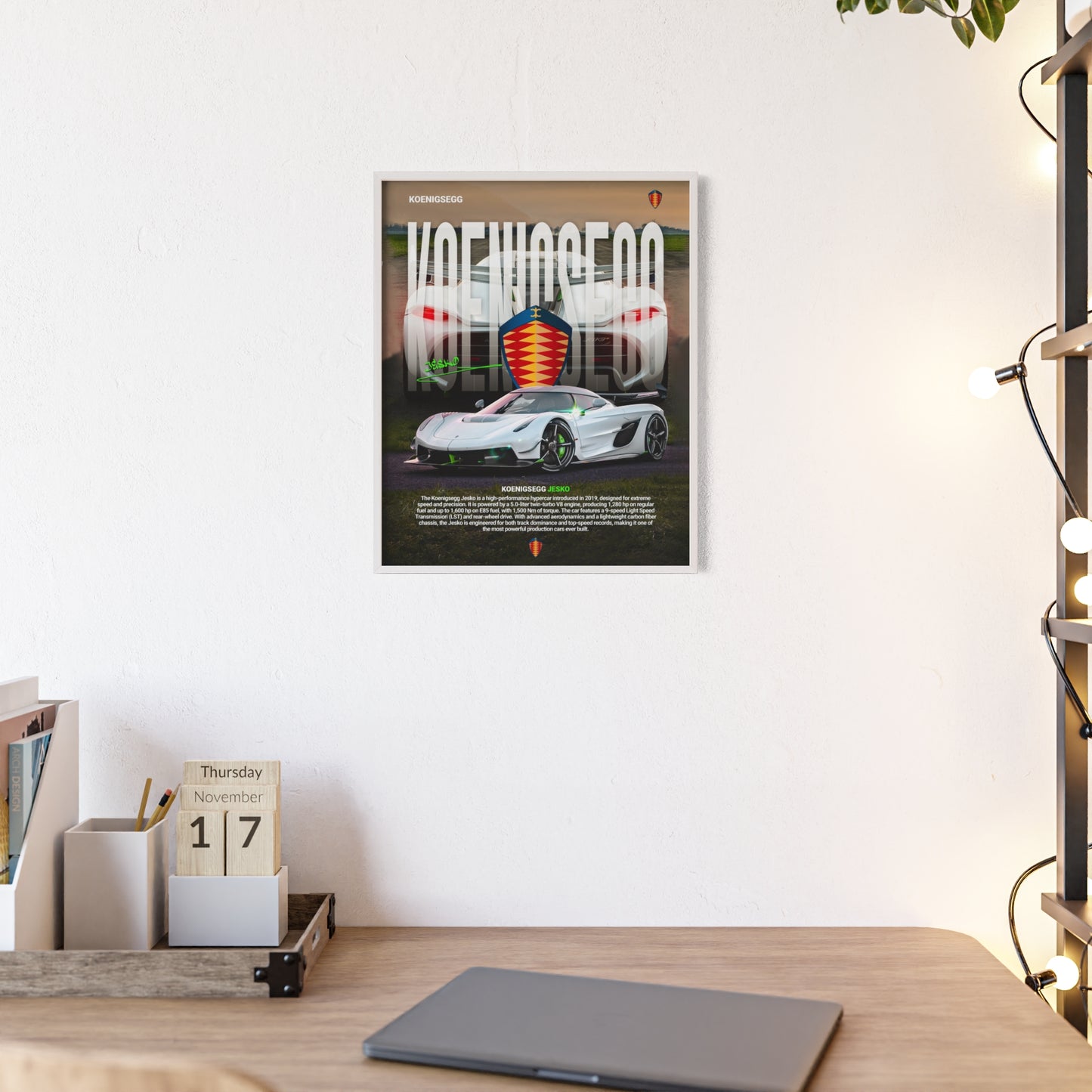 Koenigsegg Jesko Poster