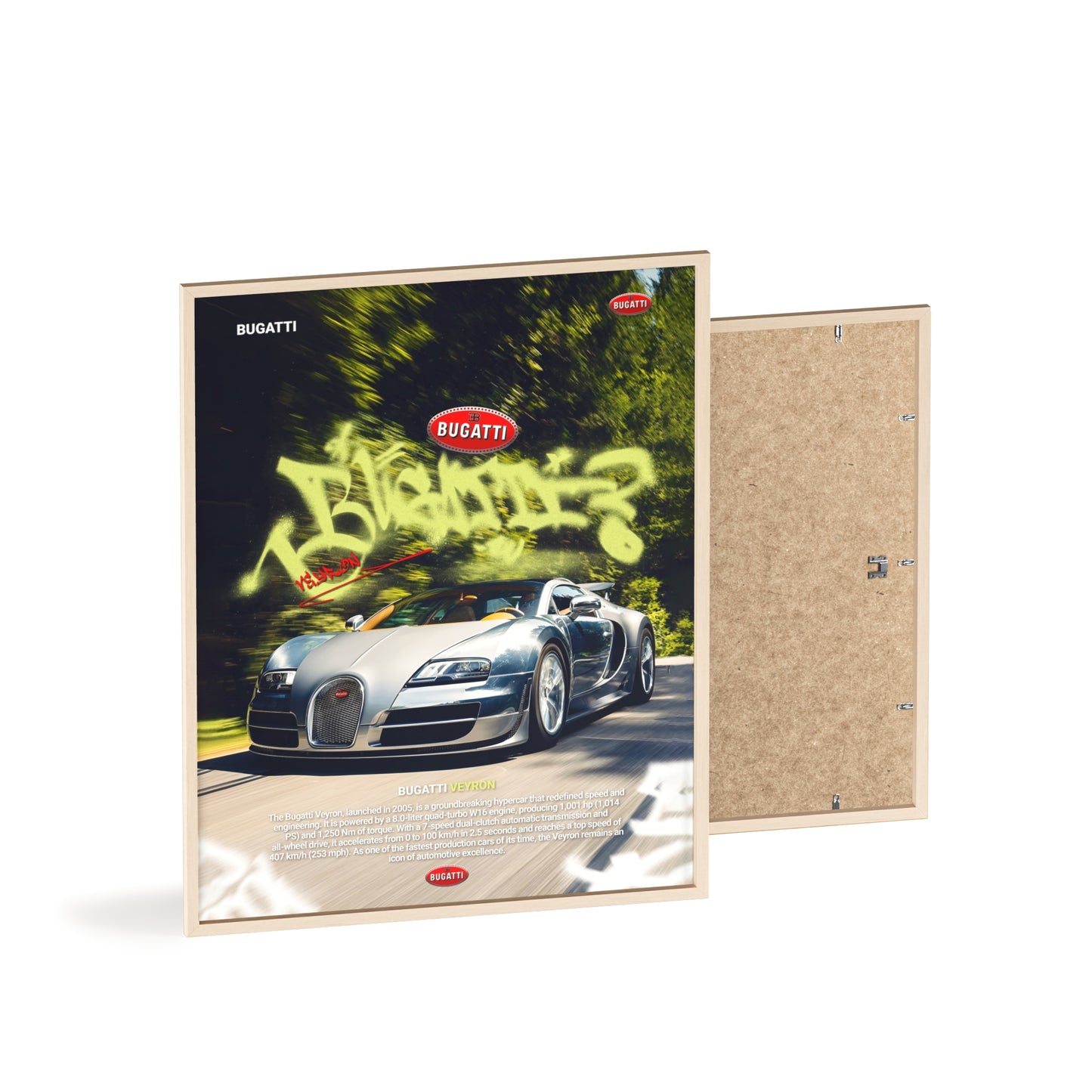 Bugatti Veyron Poster
