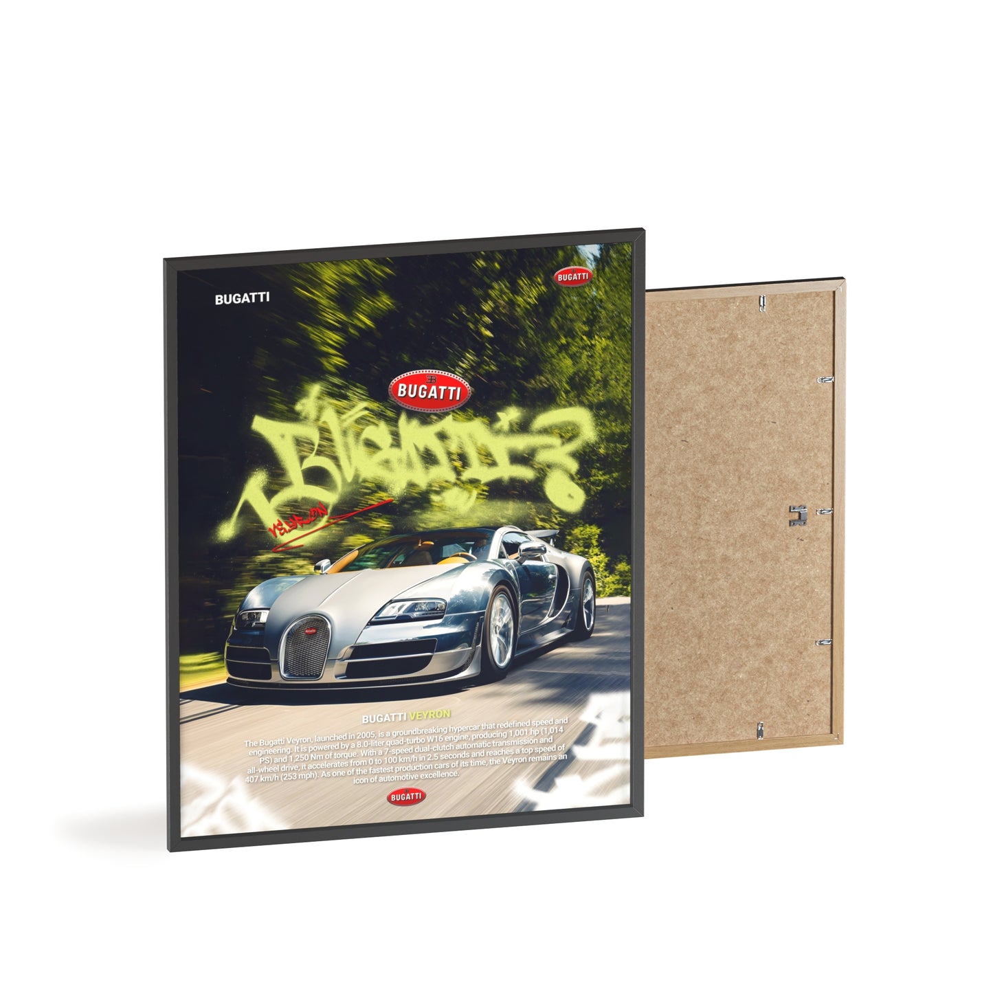 Bugatti Veyron Poster