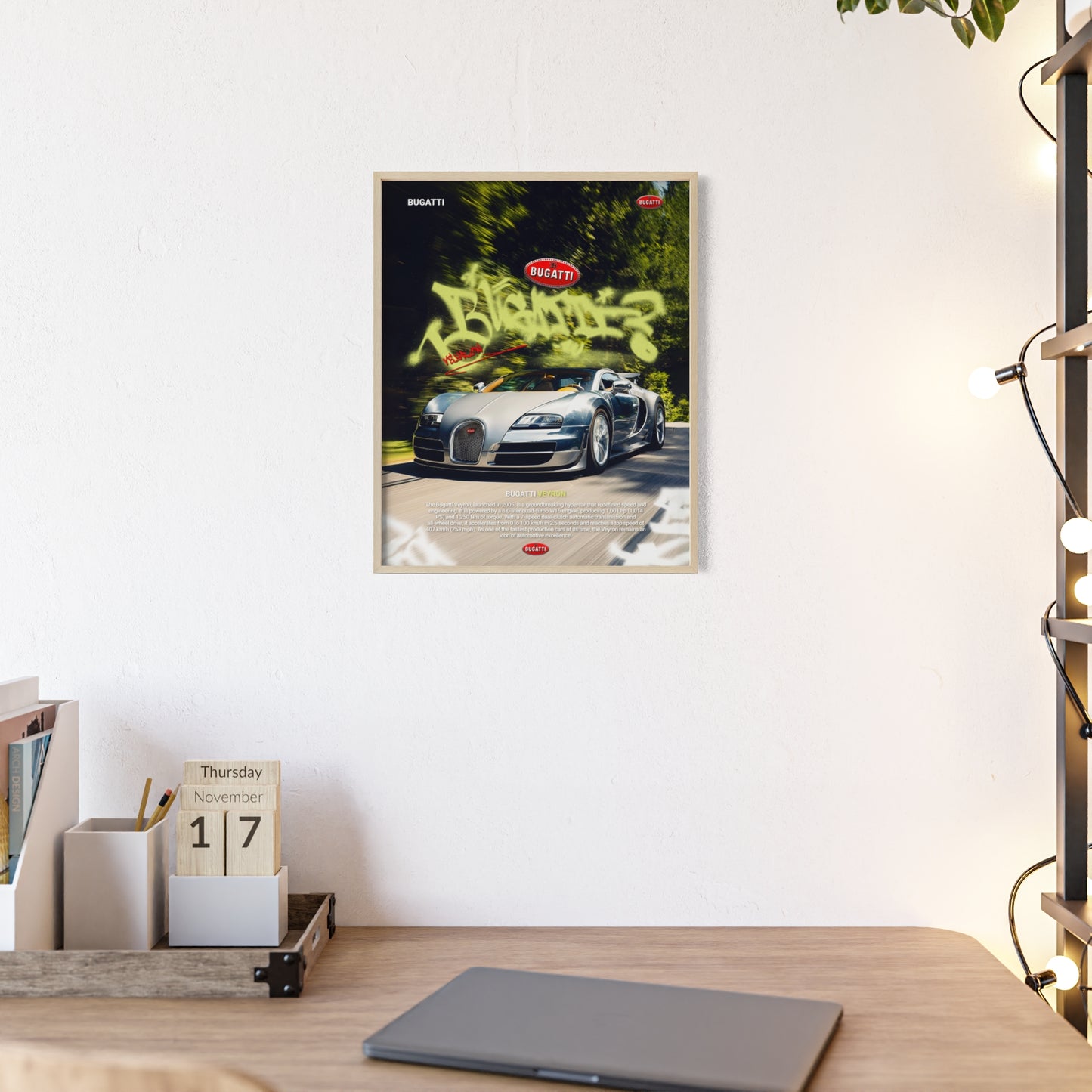 Bugatti Veyron Poster
