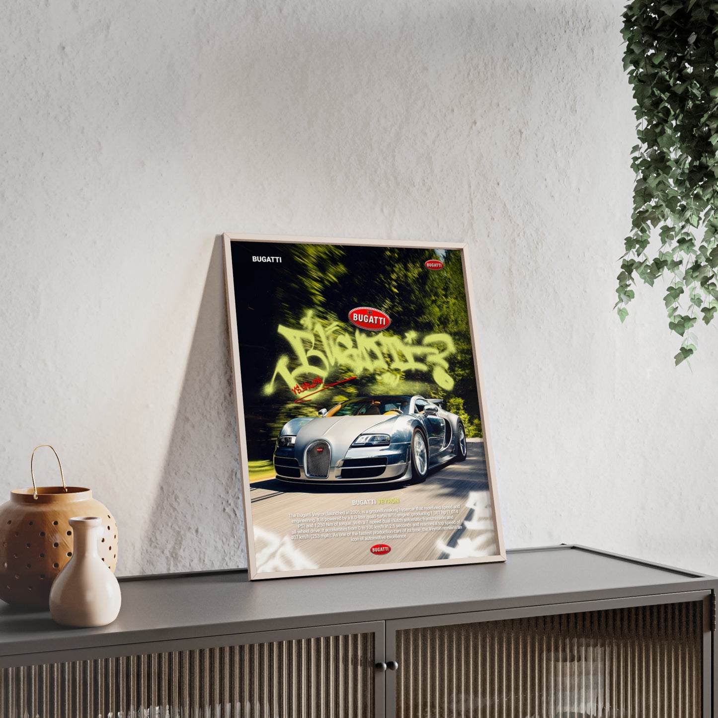 Bugatti Veyron Poster