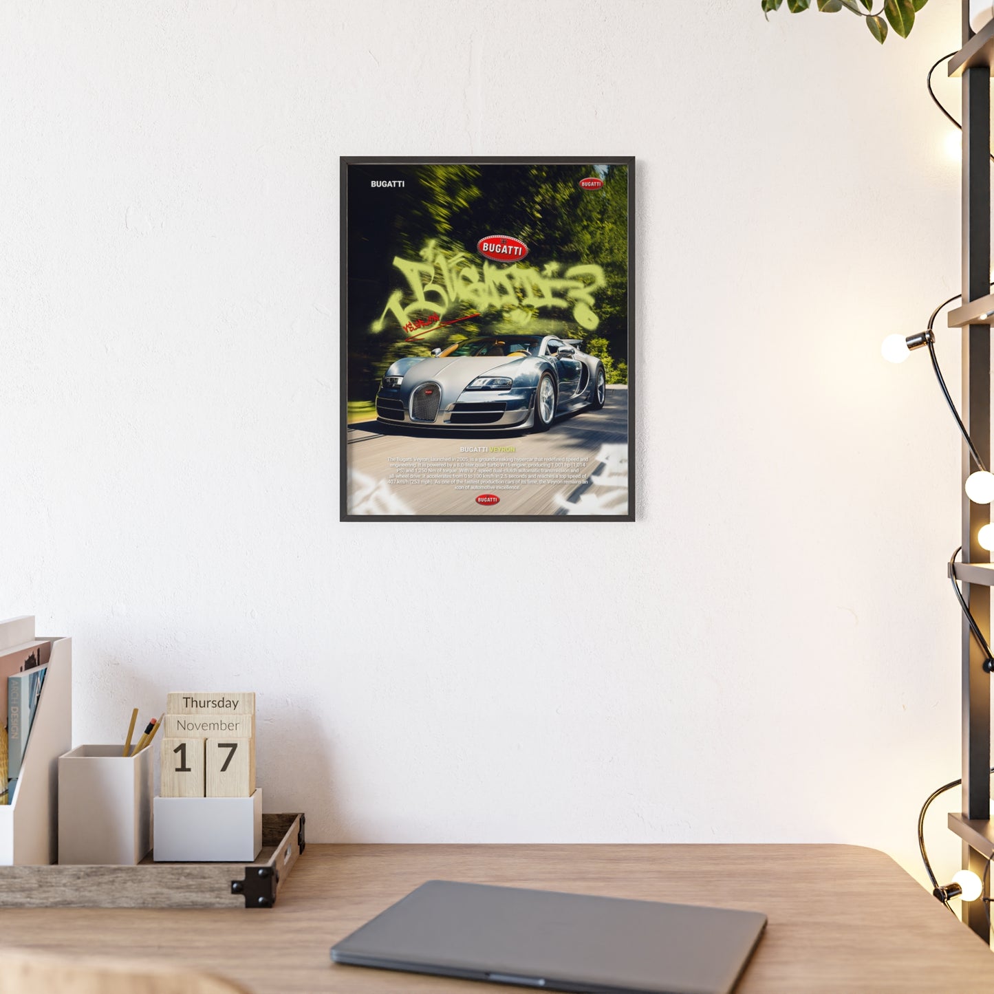 Bugatti Veyron Poster